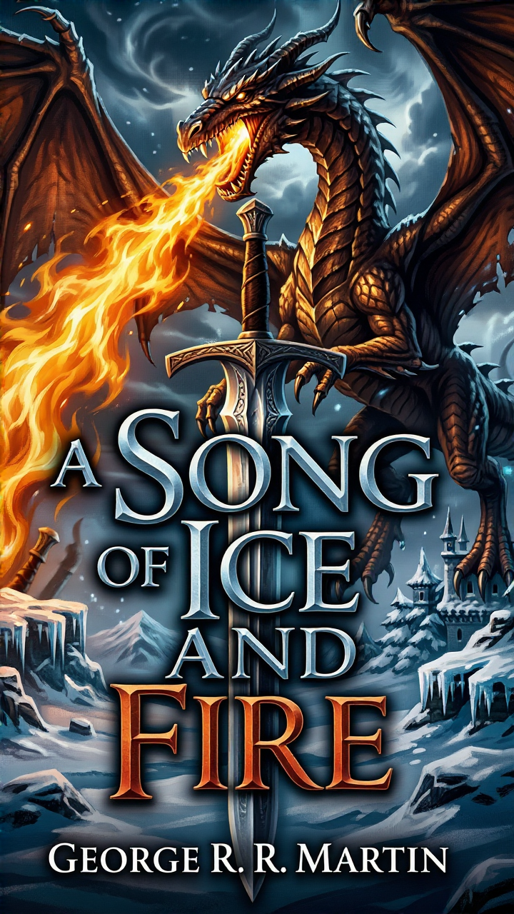 A Song of Ice and Fire book cover